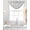 LightGrey, variant on Gray White Check Sheer Waterfall Valance Curtains for Window, Vintage Farmhouse Buffalo Plaid Rod Pocket Sheer Topper Swag Curtains for Living Room, Kitchen 38.5"W x 47.2"L, 2 Panels
