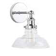 thumbnail image 4 of Linea di Liara Lucera Farmhouse Chrome Wall Sconce Wall Lighting Fixture Vanity Wall Sconce Lights Bathroom Sconces Wall Lights for Hallway, Bulb Included, UL Listed, 4 of 6