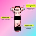 thumbnail image 3 of Martillo de escape de emergencia para coche BLINGSTING Glammer negro y rosa, 3 of 7
