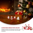 thumbnail image 4 of 1 Juego de 18 Uds. Muñecas navideñas adornos de resina artículos de arte decorativos (rojo, estilo aleatorio), 4 of 8