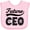 AD-Pink, variant on Inktastic Future Ceo Boss Boys or Girls Baby Bib