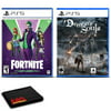 Fortnite The Last Laugh and Demons Souls for PlayStation 5 - Two Game Bundle