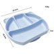 thumbnail image 1 of Plato de silicona para niños, cuenco con ventosa para alimentos complementarios, vajilla con forma de panda de dibujos animados, plato grueso anticaída para niños, 1 of 5