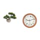 thumbnail image 5 of Reloj De Pared Con Forma De Bonsái Artificial Con Pájaro Cantor. Planta Artificial En Maceta. Relojes De Pared Decorativos Para Centros De Mesa, Cocina Y Decoración Del Hogar. Colección De, 5 of 8