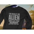 thumbnail image 5 of Halloween Human Alien Costume Mens Long Sleeve T Shirt, 5 of 5