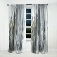 thumbnail image 2 of Designart 'Geode Marbled XIII' Mid-Century Modern Curtain Panel, 2 of 5