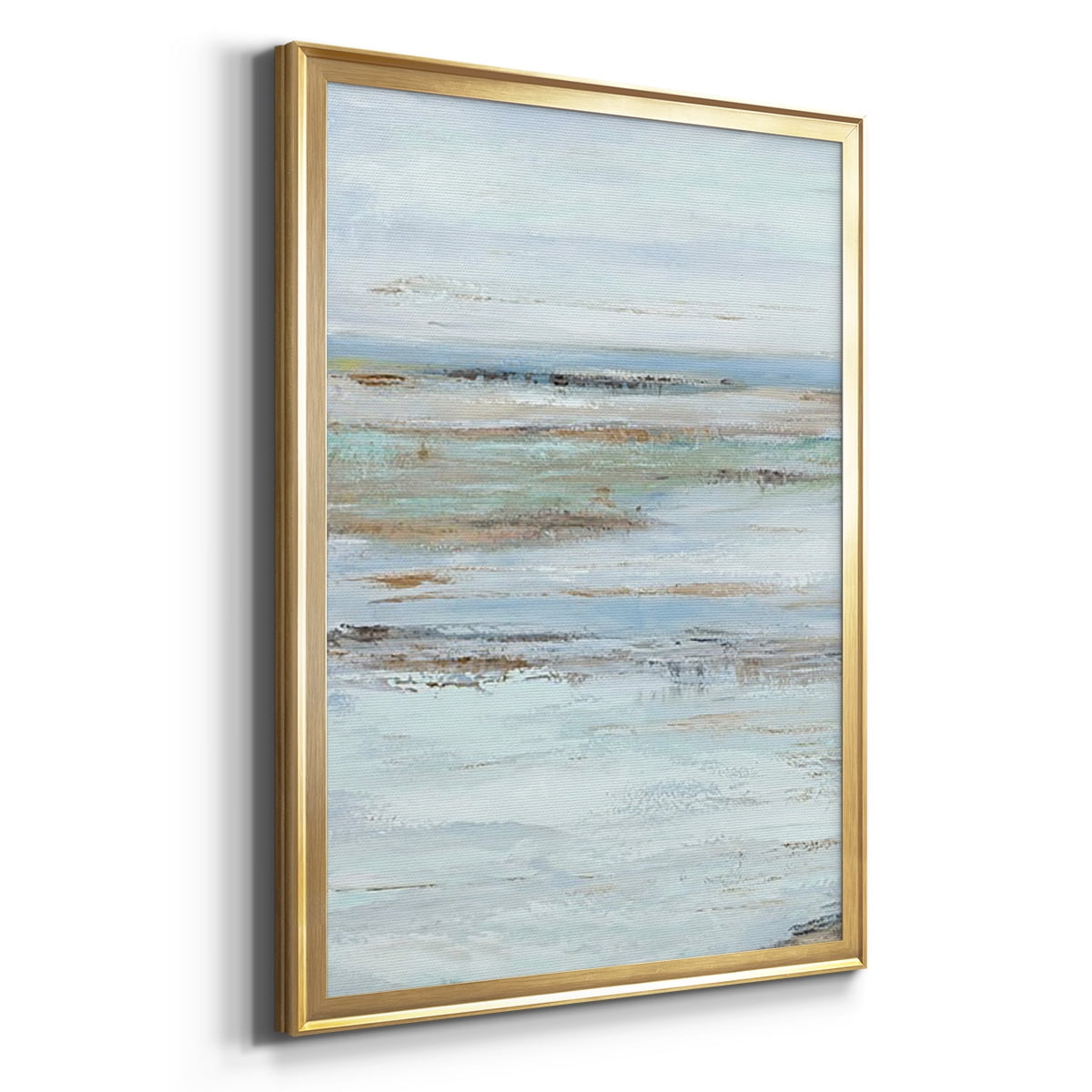 Muted Misty Marsh I Premium Framed Print - Ready to Hang