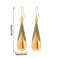 thumbnail image 2 of Boucles d'Oreilles Pendantes pour Femmes Bijoux Élégants Idée de Pièce, 2 of 3