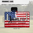 thumbnail image 7 of HUIACONG US Flag Golf Golf Cart Seat Covers Anti-Slip 4 Pocket Golf Cart Seat Covers Club Car Comfortable Portable Fit Most Cars EZGO Yamaha Club Car, 7 of 7