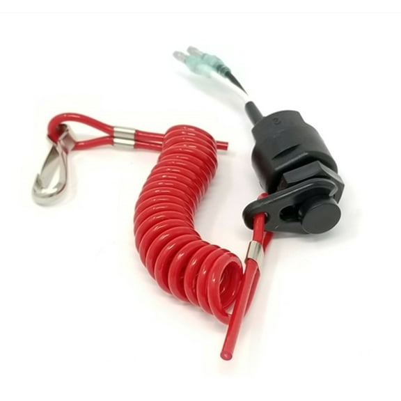 Yamaha New OEM ENGINE EMERGENCY SAFETY STOP TETHER SWITCH 688-82575-02-00; 01-00