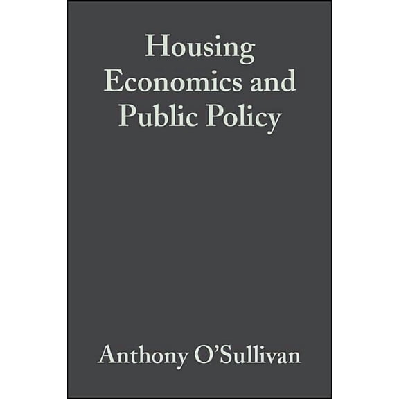 Real Estate Issues: Housing Economics and Public Policy (Paperback)