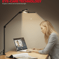 Honeywell Dimmable LED Desk Lamp with Clamp, Adjustable Three-Section ...