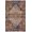 Multicolor, Yellow, Burgundy / Flagtown, variant on Hauteloom Wezac Wool Living Room, Bedroom Area Rug - Medallion Floral Border - Traditional Oriental Boho - Multicolor, Yellow, Burgundy - 2' x 3'