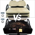 thumbnail image 6 of COEQINE All-Season Golf Cart Seat Protection, 4 Pockets Quilted Cover with Handle, Folds Like a Tote for Carry, Universal Fits Most 2-Seater Carts, Brown Horse Dream Catcher, 6 of 8