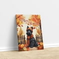 thumbnail image 3 of Happy Thanksgiving Scottish Terrier Give Thanks Fall Beanie Scarf Welcome Vertical Matte Canvas Poster Scottie Dog Lover Gifts Wall Art Home Decor - 00020, 3 of 5