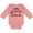 Mauve, variant on Inktastic My Godmother Loves Me Girls Girls Long Sleeve Baby Bodysuit
