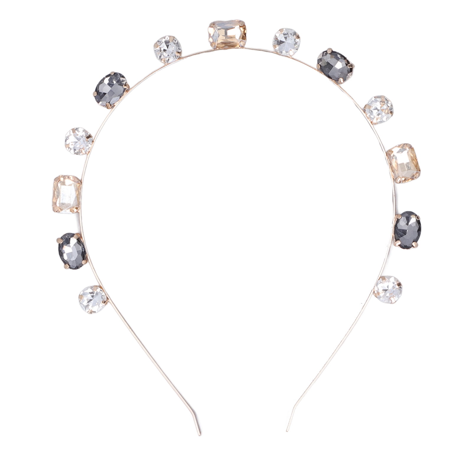 Rhinestone Headband, Sturdy Durable Wide Application Size Headband Hair