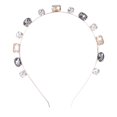 thumbnail image 1 of Diadema con diamantes de imitación, buena flexibilidad, brillante, hermosa, práctica, exquisita, elegante, accesorios para el cabello, 1 of 8