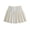 White, variant on Girls Pleated Skirts Vintage Elegant Embossed Patterns A Line Skirts Chinese Traditional Knot Decor Short Skirt