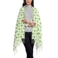 thumbnail image 2 of Sikiie Green Avocado Shawl Wraps Big Scarf Tassel Fall Winter Thick Scarf Warm Shawl Women Fall Gifts, 2 of 8