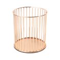 thumbnail image 1 of Portalápices de metal hueco, soporte para lápices, organizador de brochas de maquillaje para tocador, M, dorado, 1 of 5