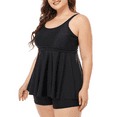 thumbnail image 2 of Hilor Women's Plus Size Tankini Bathing Suits Modest Tummy Control Two Piece Swimsuits, 2 of 7