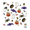 thumbnail image 2 of Zhourta Halloween Disposable Tableware Glow in the Dark Halloween Party Supplies 16PCs Paper Plates & Cups 20 Sheets Napkins No Cleaning Needed, 2 of 6