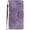 Purple, variant on Wallet Cover for iPhone 11, Elegant Embossed PU Leather Folio Shell Card Holder Magnetic Folding Flip Case for Women (Purple)