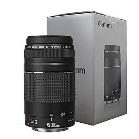 Canon EF 75-300mm f/4-5.6 III Autofocus Lens for EOS T6 T6s T6i T5