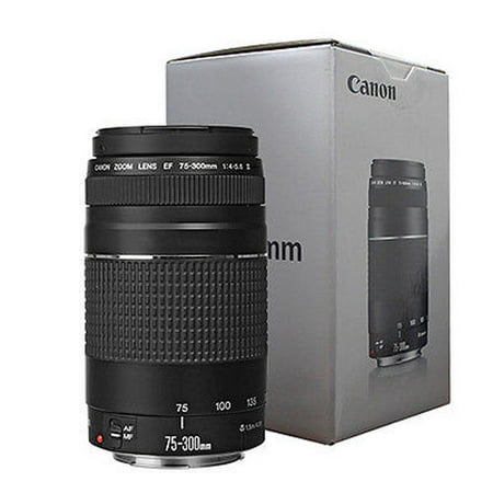 Canon EF 75-300mm f/4-5.6 III Autofocus Lens for EOS T6 T6s T6i T5 (Best Lens For T5i)