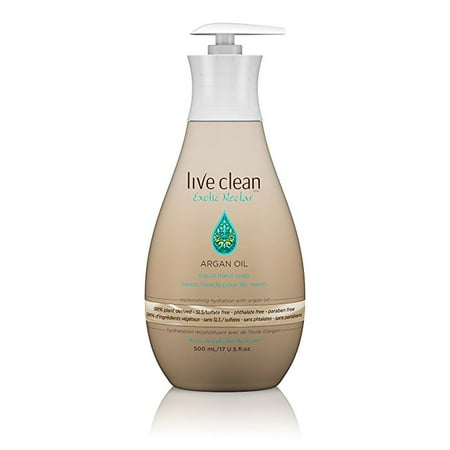 Live Clean Replenishing Liquid Hand Soap, Argan Oil, 17 (Best Essential Oils For Hand Soap)