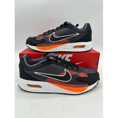 Nike Air Max Solo SE Men's Size 12.5 Black Orange Athletic Shoes FJ2594 001
