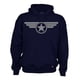 thumbnail image 1 of Sudadera Capucha Super Héroes Capitán América Uniforme Star, 1 of 2