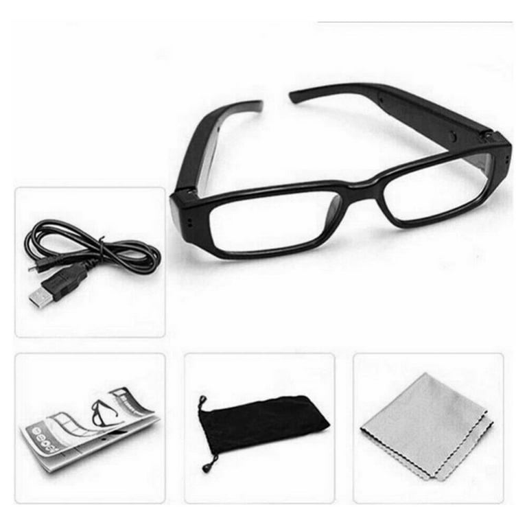  K-1wsid New Camera Glasses Video Glasses HD 1080P Eyewear Spy  Camera Video Recording Camera Photo Video Camcorder for Meeting, Travel,  Sports(Included 32G TF Card) : Electronics