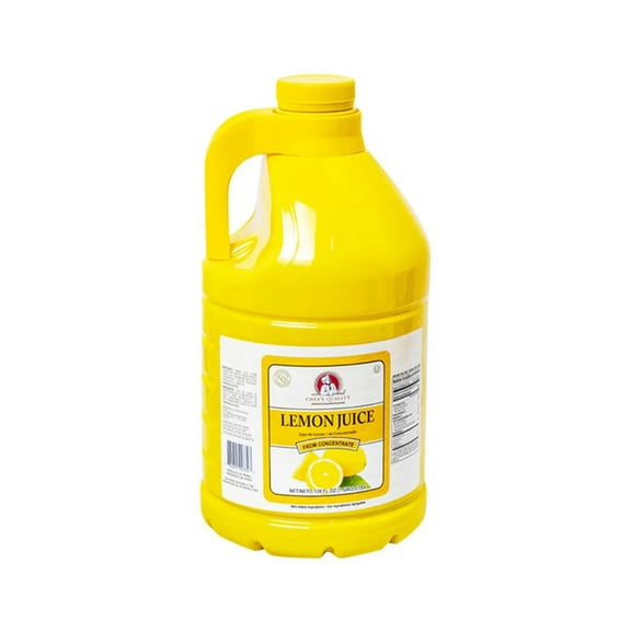 Chef's Quality Lemon Juice From Concentrate | Kosher | 1 Gallon