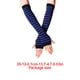 thumbnail image 5 of Injueey 1 par de guantes sin dedos para niña, guantes de punto cómodos de estilo Simple, cubiertas de brazo para niñas, cubierta de mano para al Suministros térmicos negro, azul rey Injueey HA059148-09, 5 of 6
