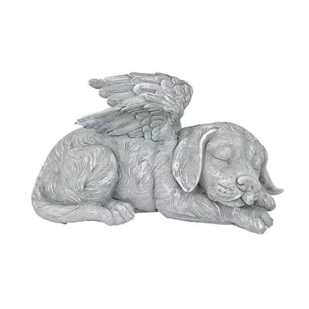 Ángel perro decoración decoración del hogar resina artesanía regalo decoración