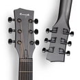 thumbnail image 3 of Enya NOVA Go SP1 Carbon Fiber Acoustic Electric Guitar with Smart AcousticPlus 35 Inch Travel Acustica Guitarra Starter Bundle Kit of Gig Bag, Strap, Strings, Charging Cable, Instrument Cable(Black), 3 of 7