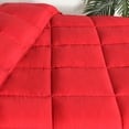 thumbnail image 5 of BNM Solid Comforter Down Alternative Bedding, Full, Red, 5 of 8