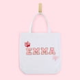 thumbnail image 6 of Hello Hobby Large White Canvas Open Tote Bags with Straps, 3 Pack, 6 of 9