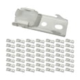 thumbnail image 4 of Rieles para cortinas perfecl herrajes de montaje en pared 50 piezas, 4 of 8
