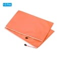 thumbnail image 3 of Unique Bargains Waterproof Zipper File Bags, A4 Document Holders for Office, Orange 3 Pack, 3 of 6