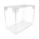 thumbnail image 4 of Caja de dinero acrílica, caja para monedas, contenedor de almacenamiento de dinero, multifuncional, espaciosa, 16cm x 8cm x 12cm, 4 of 9