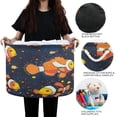 thumbnail image 6 of BZSMCE Decorative Storage Open Bins 20x14in In Clownfish Dark Motif Printed, 6 of 6