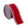 thumbnail image 3 of Rollos de cintas decorativas de terciopelo navideño para decoración navideña, fiestas y manualidades navideñas Estilo D, 3 of 9