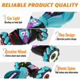 thumbnail image 4 of Gesture RC Car, 2.4GHz 4WD Gesture Sensing RC Stunt Car Toys, Drift Hand Controlled Remote Control Twist Cars Offroad 360 Rotation with Lights Music for Birthday Gifts, Cyan, 4 of 9