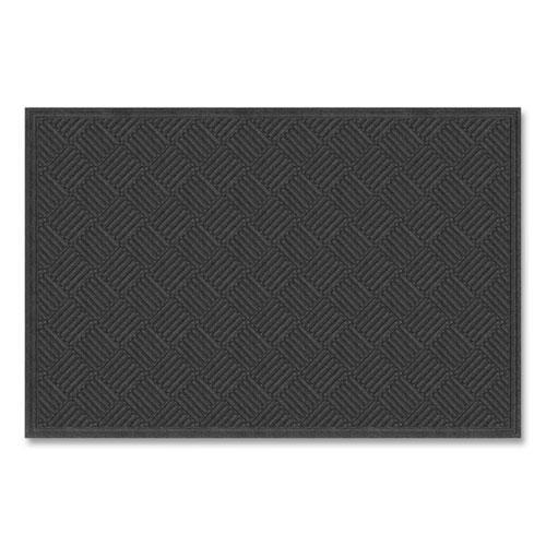 Apache Mills Ecomat Crosshatch Entry Mat, 48 x 72, Charcoal