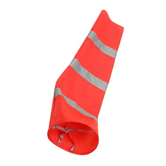 DEEPCRAFF Outdoor Windsocks Hanging Wind Sock Heavy Duty Gray For Garden Decoration 1 Set