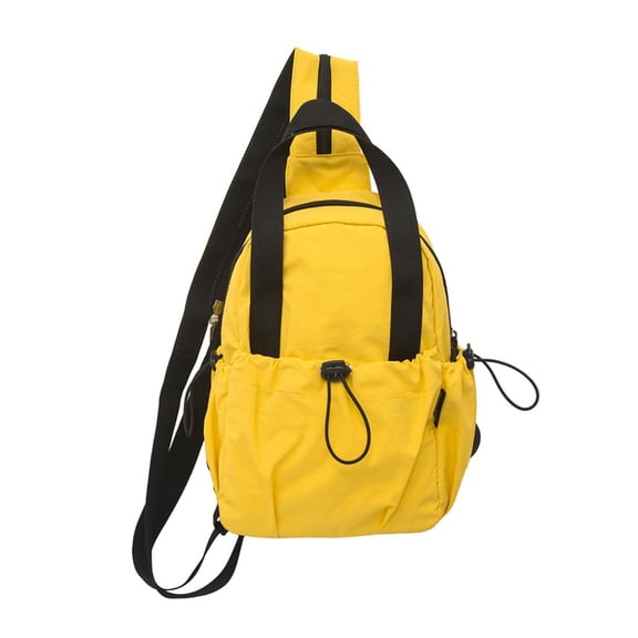 Slings Bag for Women Mens Convertible Crossbody Backpack Shoulder Handbag Chest Daypack with Zipper Strap for Hiking