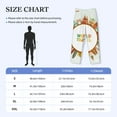 thumbnail image 2 of Salouo World Travel3 Print Pajama Pants for Men, Lounge Pants Elastic Waistband Casual Men's sleepwear Loungewear Sleep Pajama Pant -Medium, 2 of 7